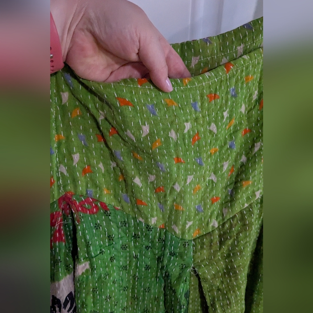 Kantha Bae Green Jumpsuit - Picture 3 of 6